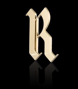 RUINART LETTRE METAL 
