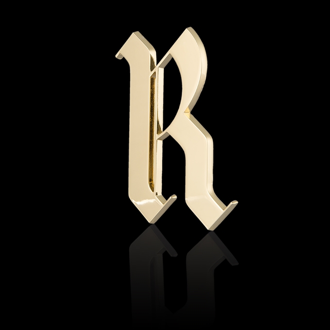 RUINART LETTRE METAL